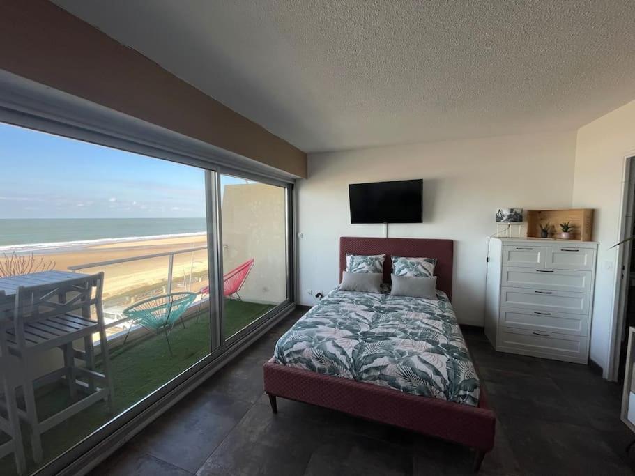 Ferienwohnung Superbe Vue A 180° Sur L'Ocean Lacanau Exterior foto