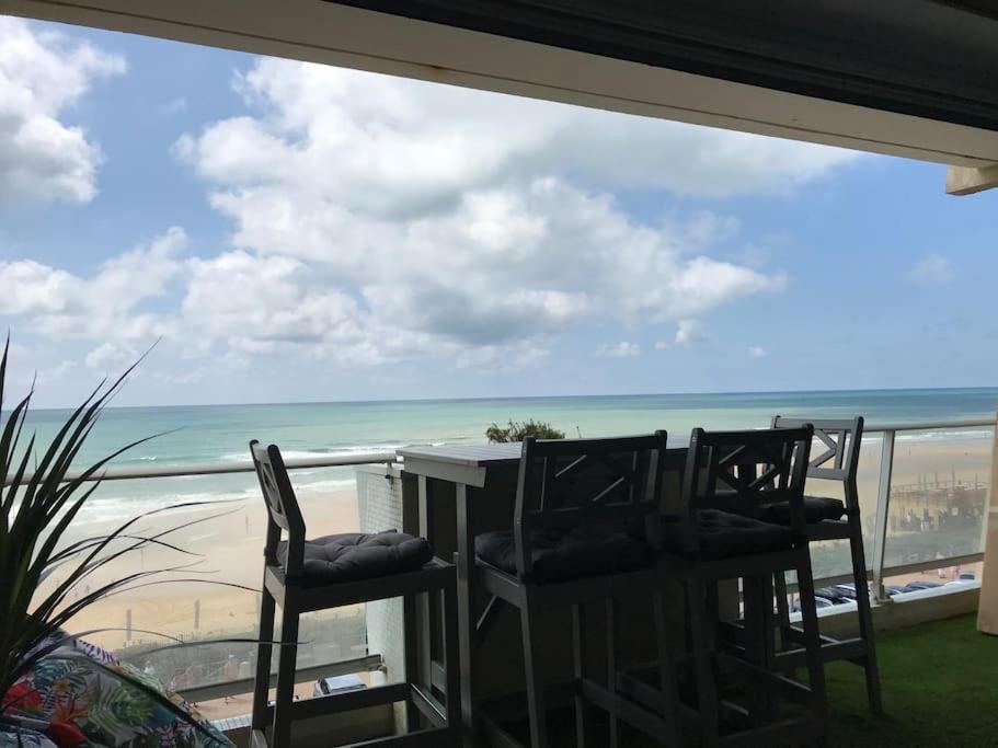 Ferienwohnung Superbe Vue A 180° Sur L'Ocean Lacanau Exterior foto