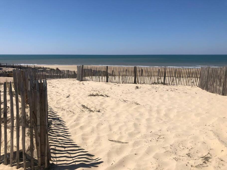 Ferienwohnung Superbe Vue A 180° Sur L'Ocean Lacanau Exterior foto